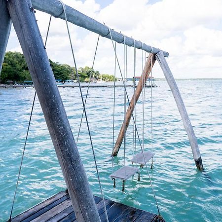 Exclusive Palafito @ Bacalar Lagoon Front Buitenkant foto