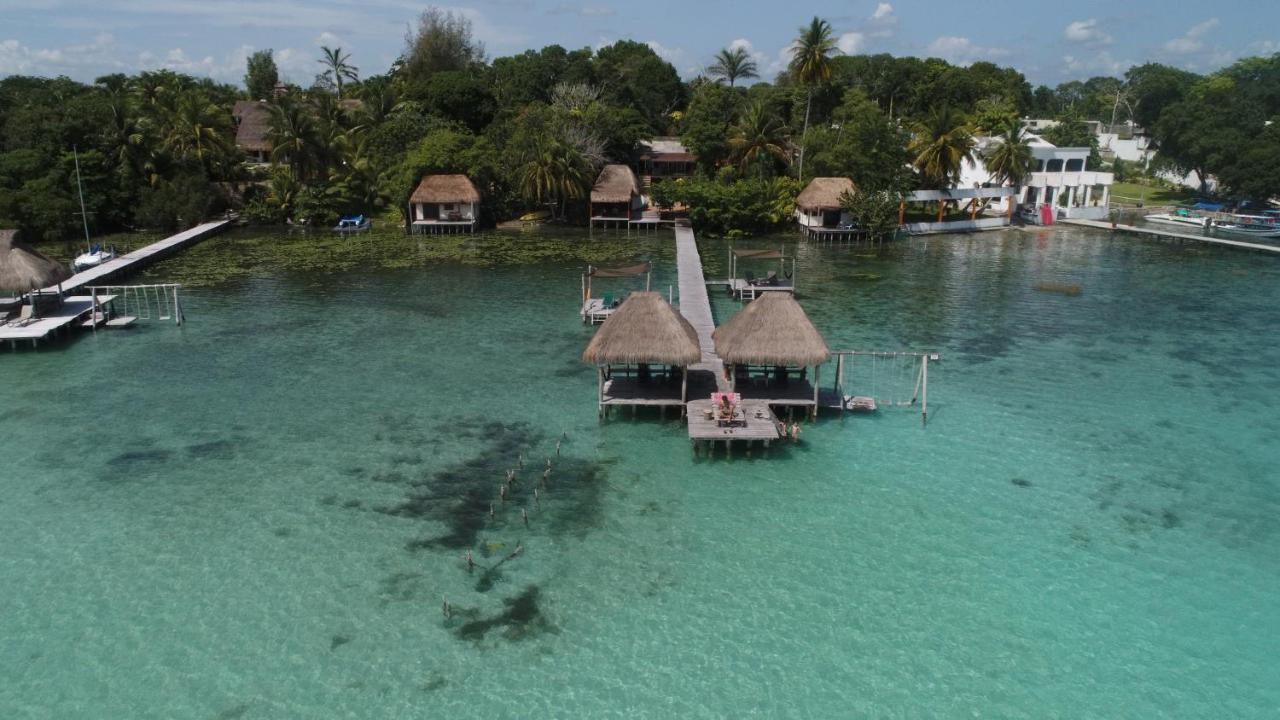 Exclusive Palafito @ Bacalar Lagoon Front Buitenkant foto