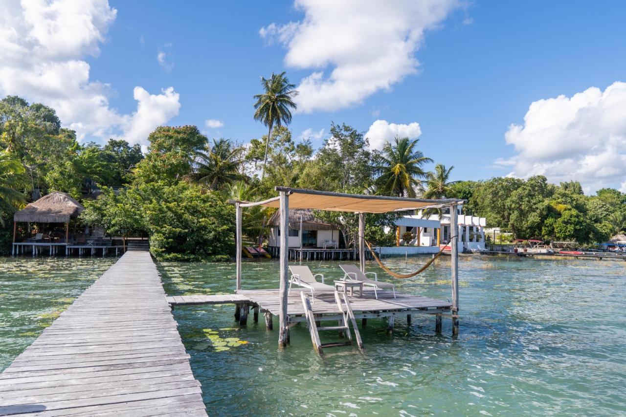 Exclusive Palafito @ Bacalar Lagoon Front Buitenkant foto
