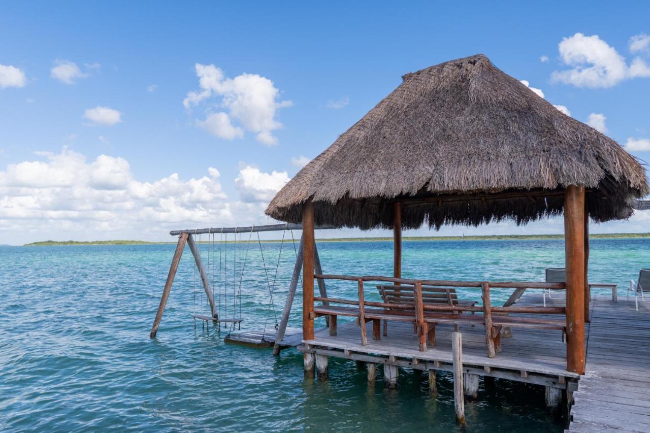 Exclusive Palafito @ Bacalar Lagoon Front Buitenkant foto