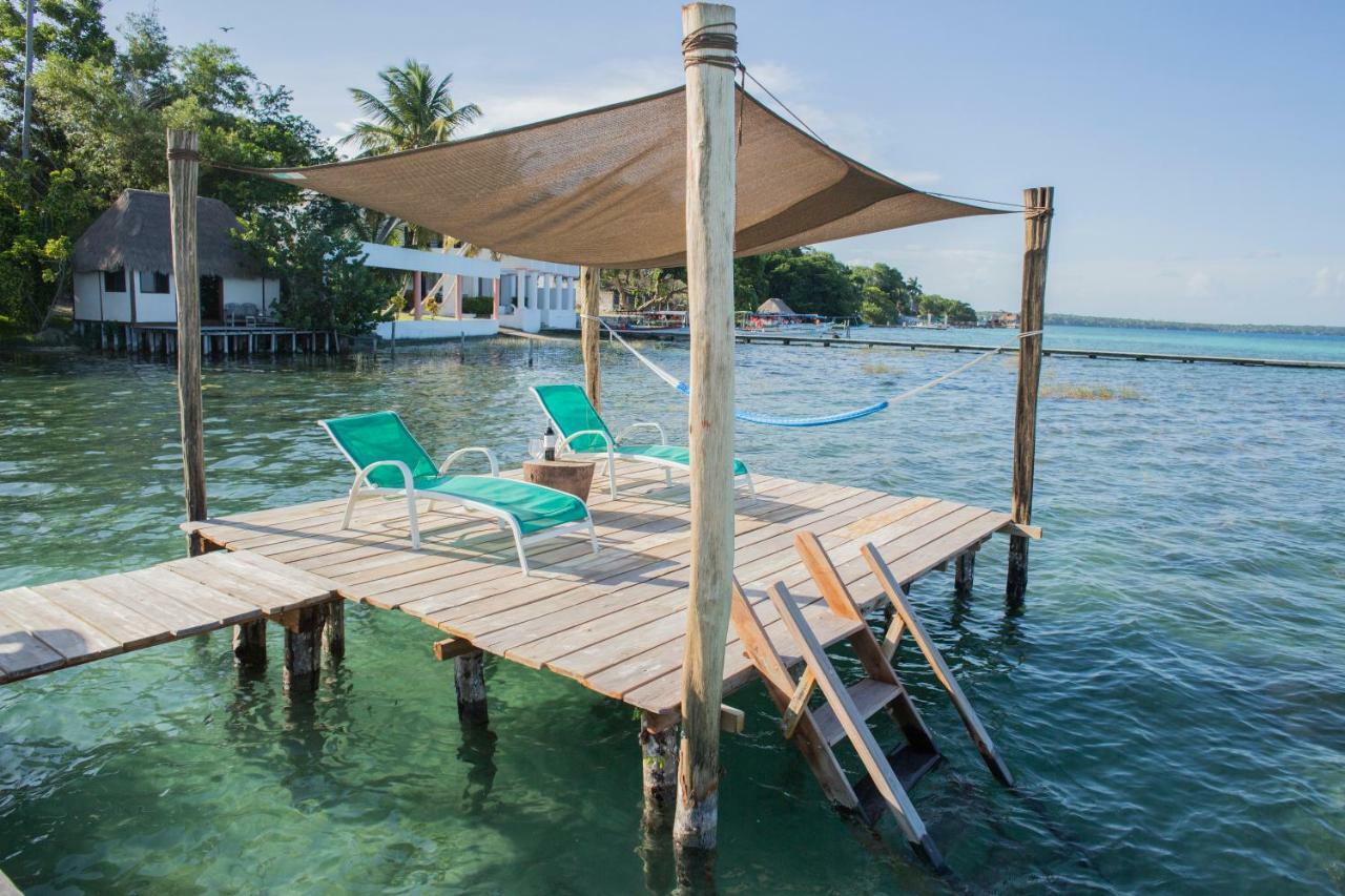 Exclusive Palafito @ Bacalar Lagoon Front Buitenkant foto